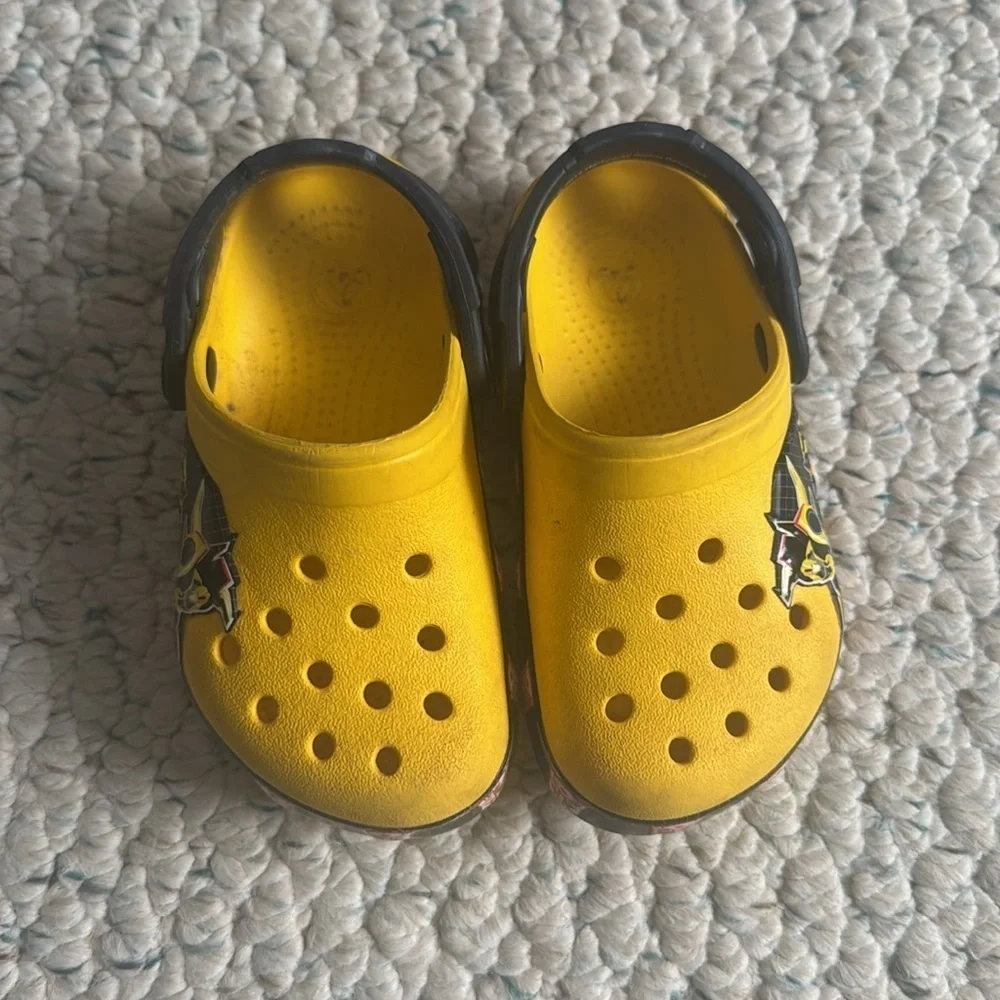 Toddler Bumblebee Yellow Crocs